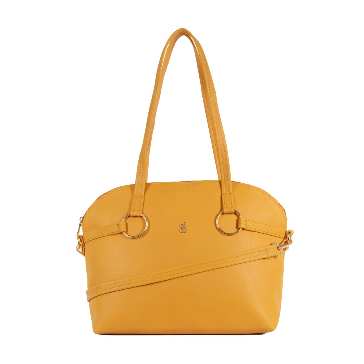 LXE CORA E ASHLYN CHROME YELLOW TOTE