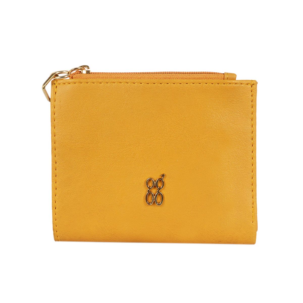 LZXE KHLOE E ASHLYN CHROME YELLOW WALLET