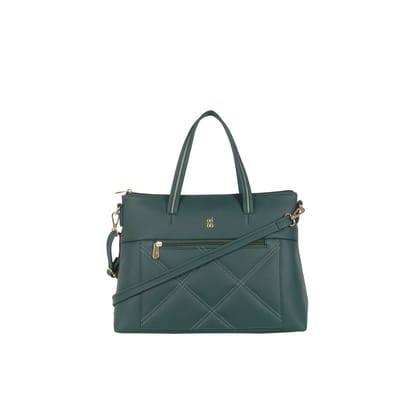 LXE MENNA E ZIBA TEAL SATCHEL