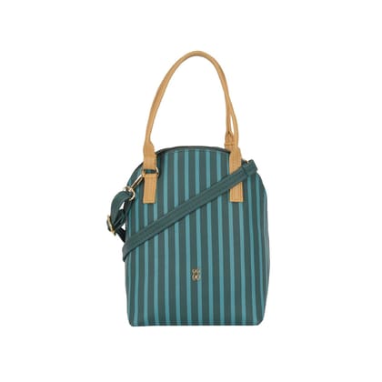 LXE TUFFIN E ZIBA TEAL TOTE