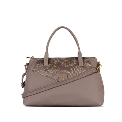 LXE DOOMY E DIEGO LILAC CHALK SATCHEL