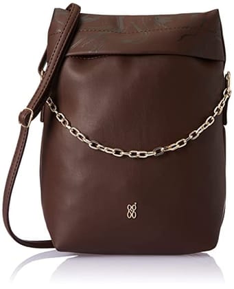 ENGIN E DIEGO DARK BROWN SATCHEL