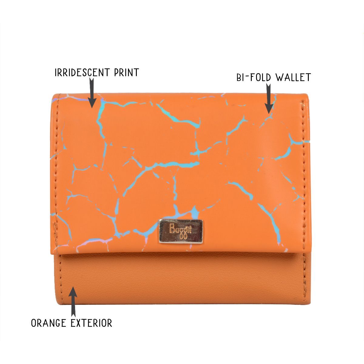 GRATER LAVA ORANGE WALLET