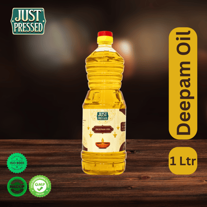 Just Pressed Deepam Oil |Pooja Oil| - 1 Litre