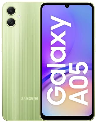 Samsung Galaxy A05 (Light Green, 4GB, 64GB Storage) | 50 MP Main Camera | Upto 8GB RAM with RAM Plus | MediaTek Helio G85 | 5000 mAh Battery