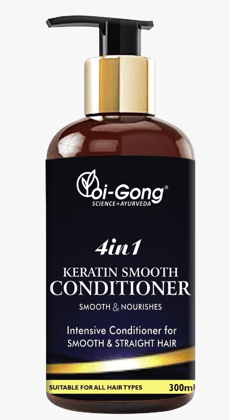 Oi-Gong 4in1 Keratin Smooth Conditioner for Smooth and Straight Hair | for All hair type| men & women | -300ml