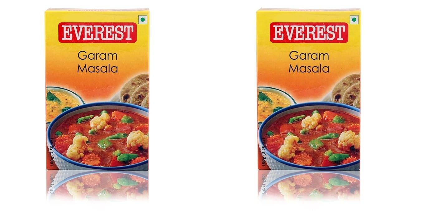 Everest Spices | Garam Masala Powder | 100 Gm Each | Pack of 2| 200 Gm Pack