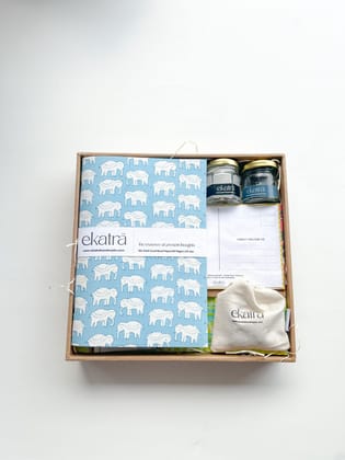 Sustainable Thoughtful Hamper by Ekatra - Elephant Motif