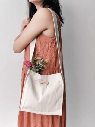 Boxy sling - Woven cotton