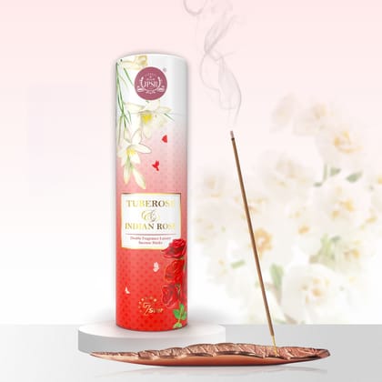 JPSR Tuberose & Indian Rose Luxury Double Fragrance Incense Sticks