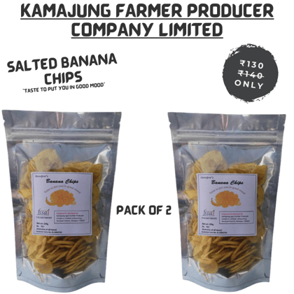 Salted Banana Chips - Pack of 2