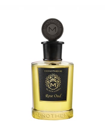 Monotheme Rose Oud EDP Perfume for Men & Women – Long-Lasting Luxury Amber Floral Fragrance with notes of Rose, Lemon & Patchouli – Gift for Men & Women – 100 ml