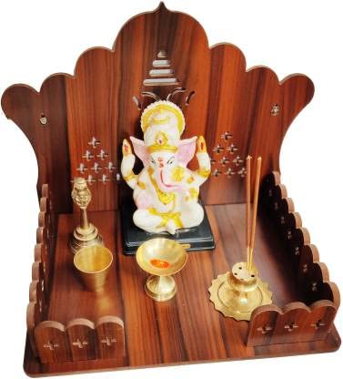 Premium Wooden Temple for Home, Office, Decor_39