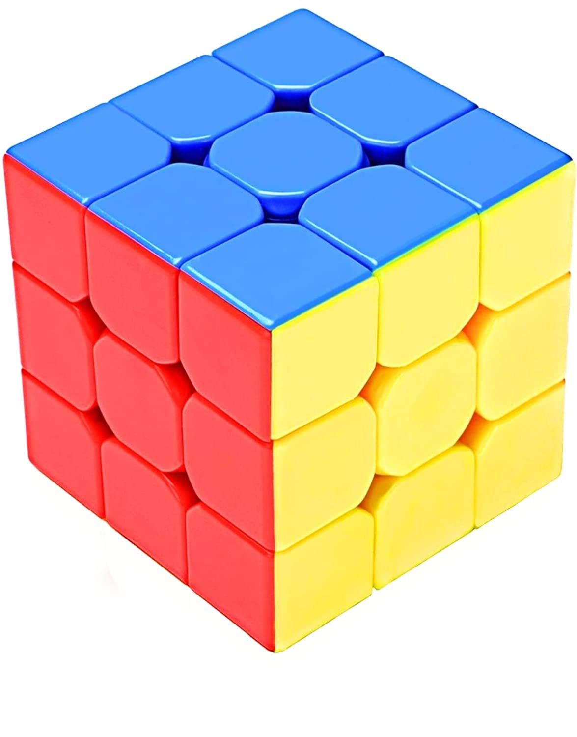 Humaira Puzzle Magic Speed Cube 3x3x3 High Stability Stickerless Toy for Kids and Adults for 3 Years and up