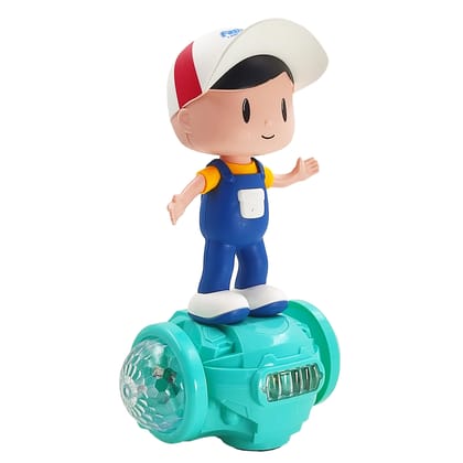 Humaira Fashion Boy Musical Dancing Doll - Enchanting 360 Rotating Toy with Lights and Bump n Go Action for Kids Girls