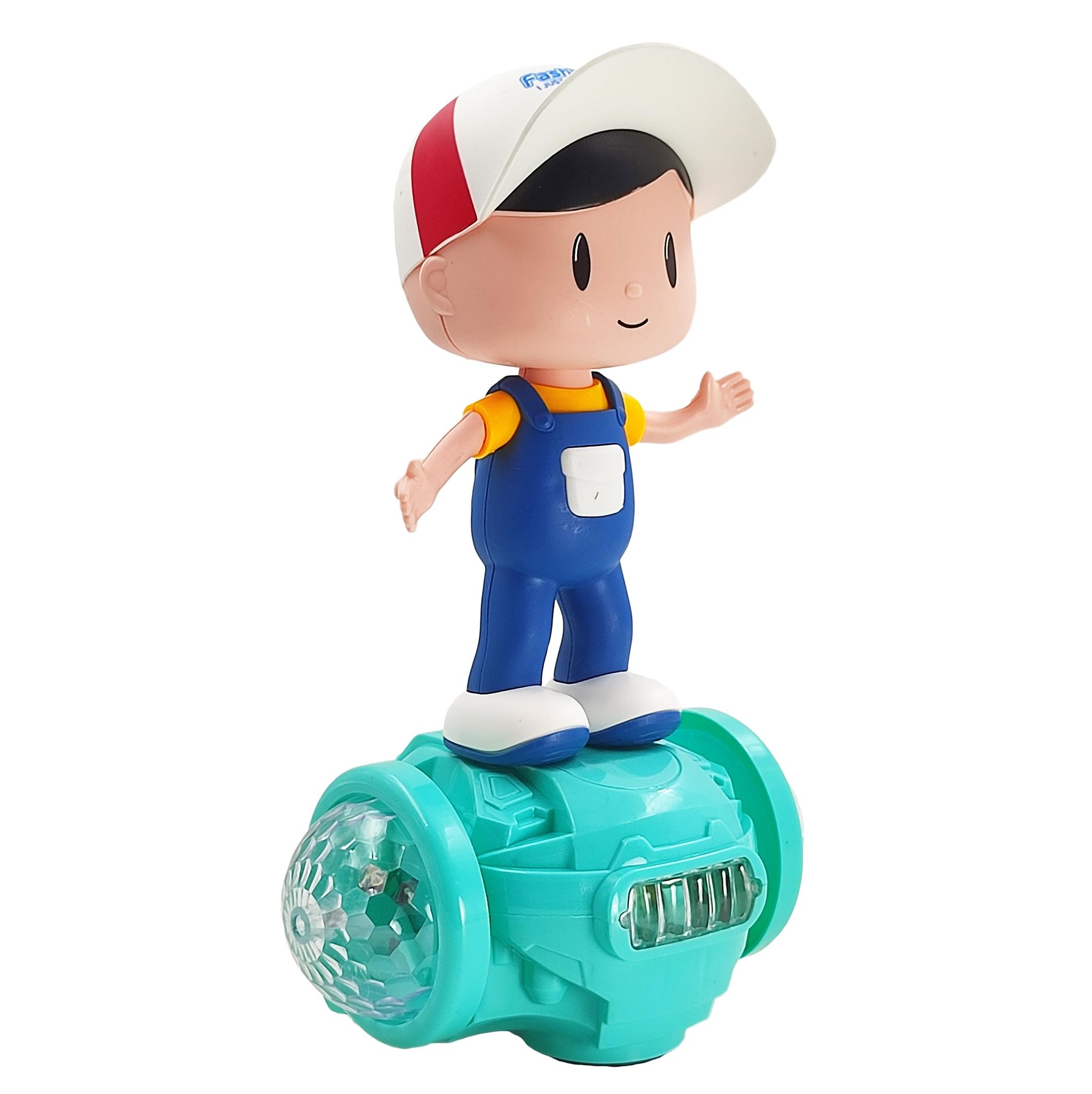 Humaira Fashion Boy Musical Dancing Doll - Enchanting 360 Rotating Toy with Lights and Bump n Go Action for Kids Girls