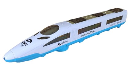 Humaira Emu Speed Train Battery Operated Bump and Go Toy with 3D Lights & Sounds Musical Trains Toy for Kids Boys