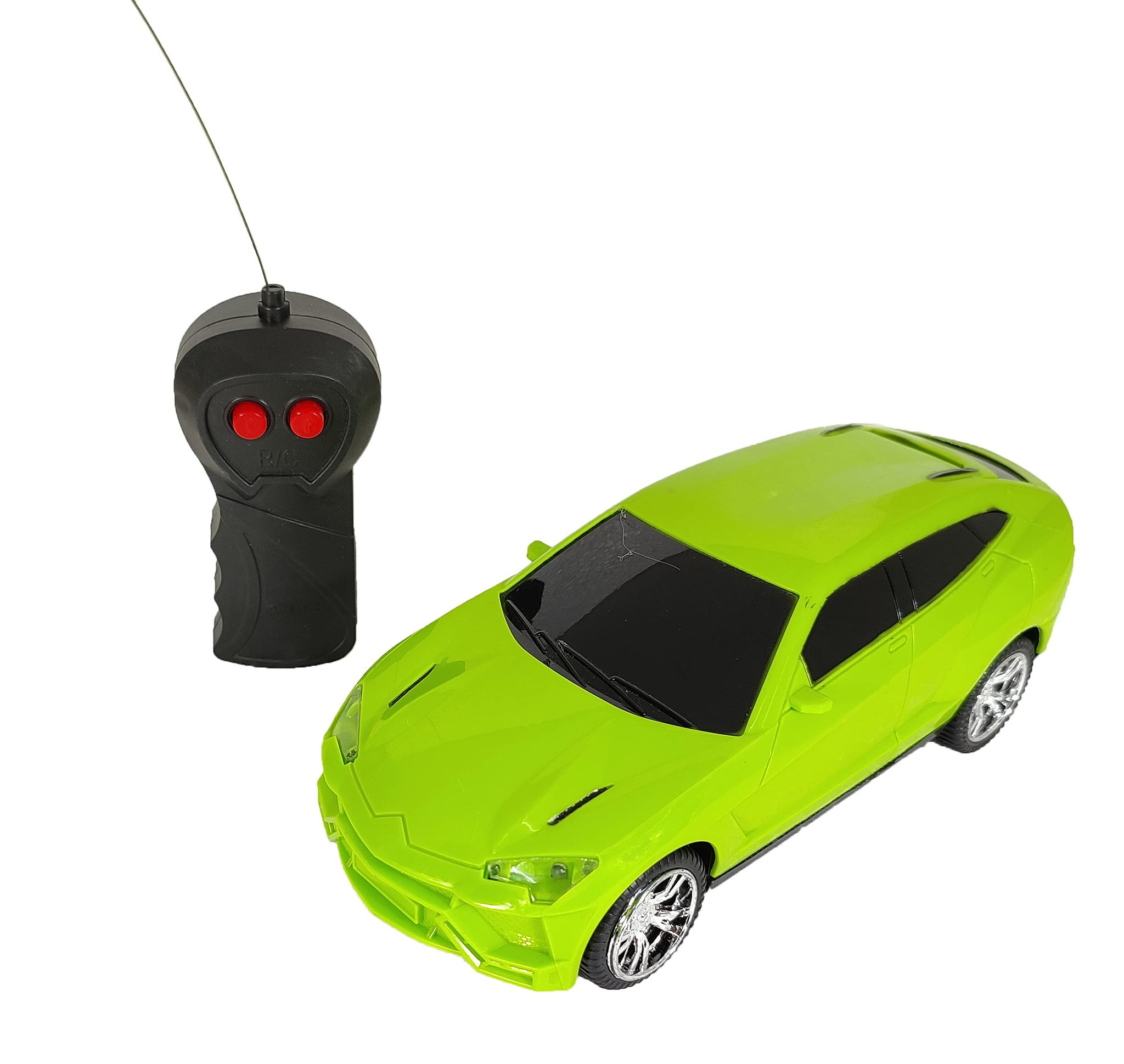 Humaira Model Remote Control Car Wireless 2 Channel 1:18 Scale Gift Toy for Kids Boys, Pack of 1