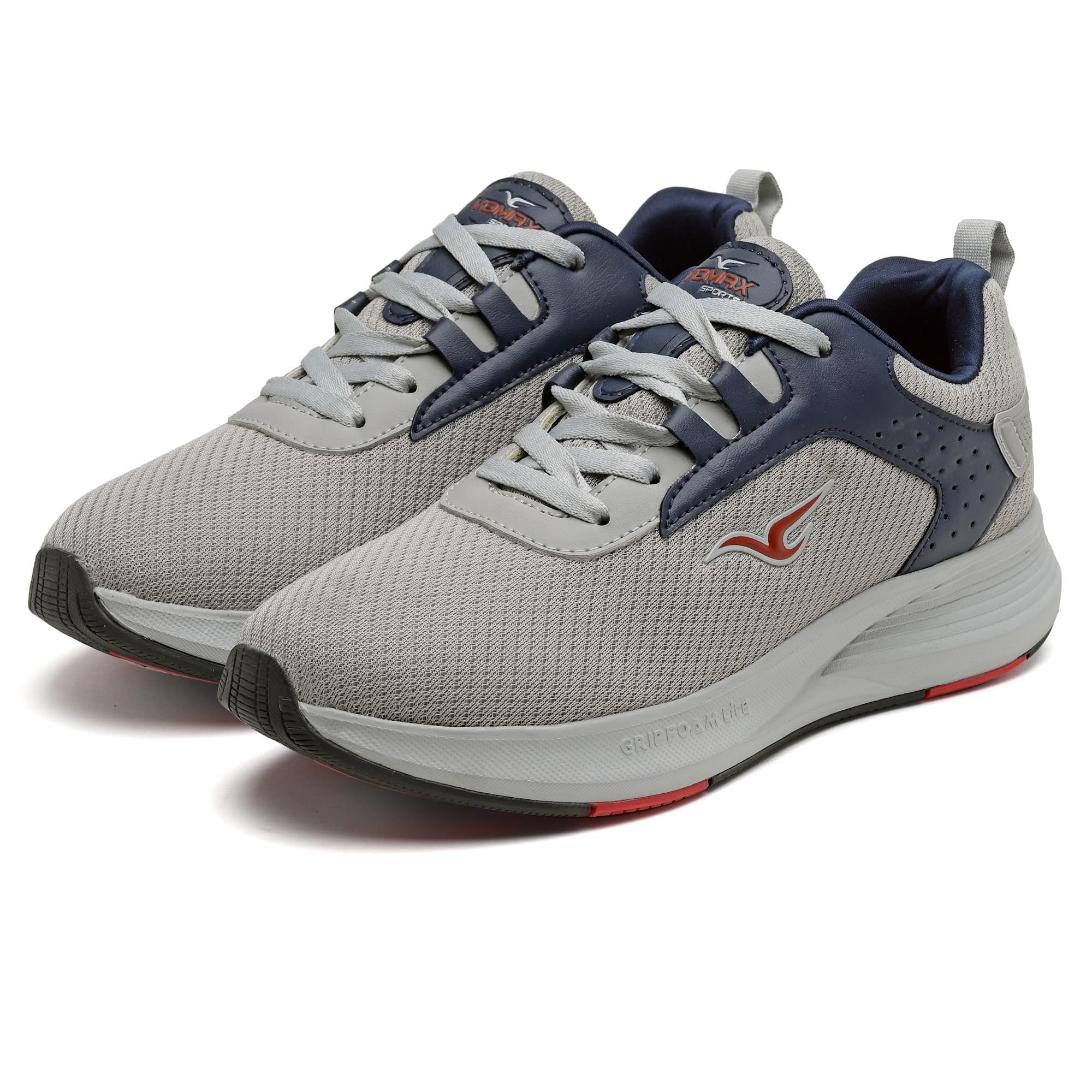 VOMAX SPORTS York-02 Men's Breathable and Lightweight Mesh Upper Walking, Road Running Shoes