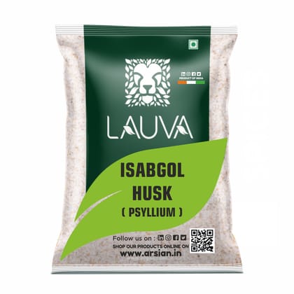 LAUVA Natural Sat Isabgol Psyllium Husk | For Constipation, Diarrhoea, Weight Loss And Tummy Problems