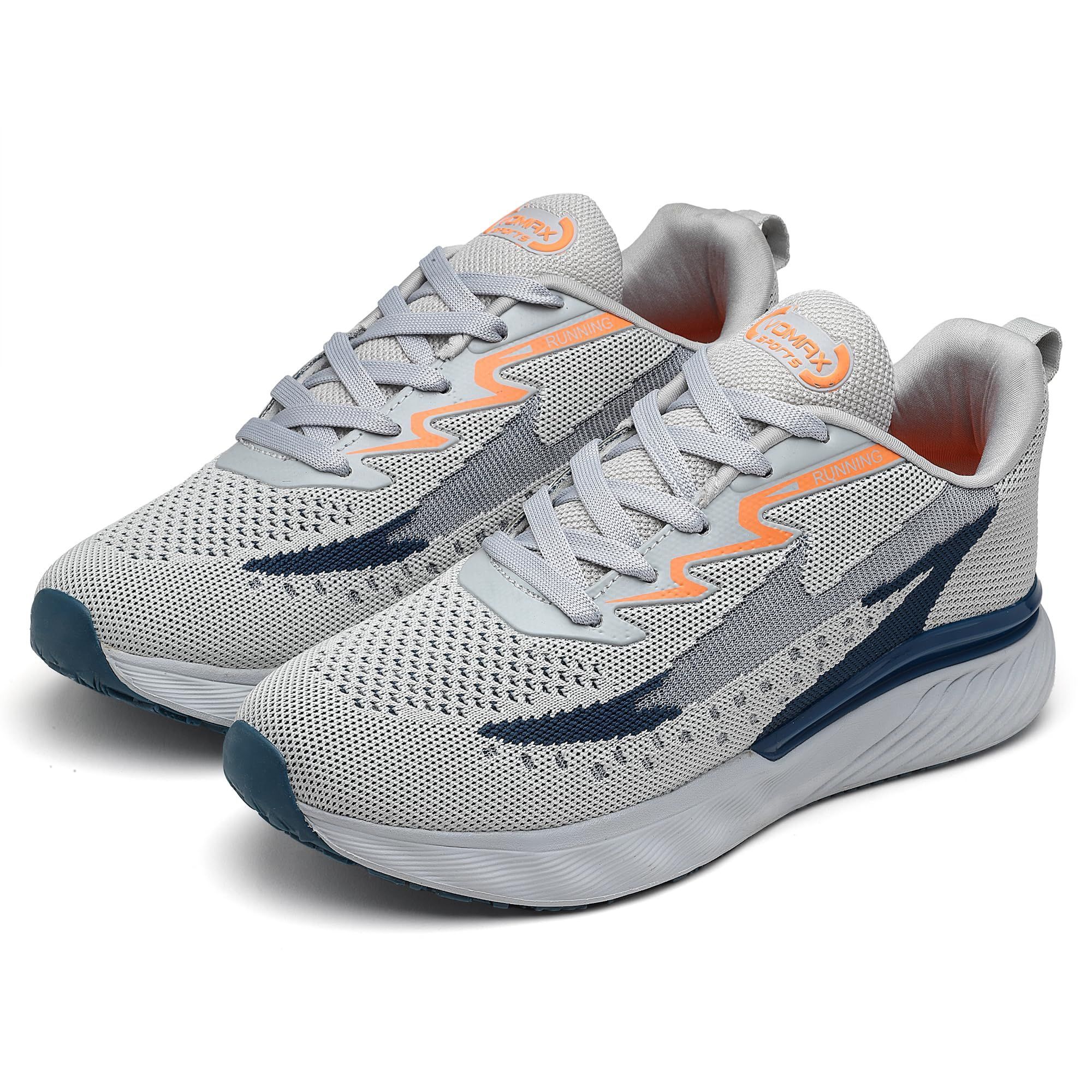 VOMAX SPORTS Running,Walking,Gym Shoes with Cushioning Material,Extra Jump Lightweight