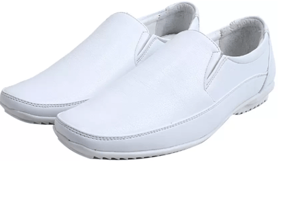 Orthofit 21007 Slip On For Men  (White)