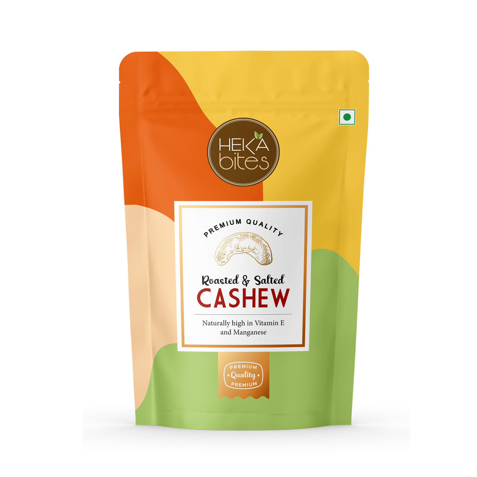 Heka Bites Roasted Cashews 225g