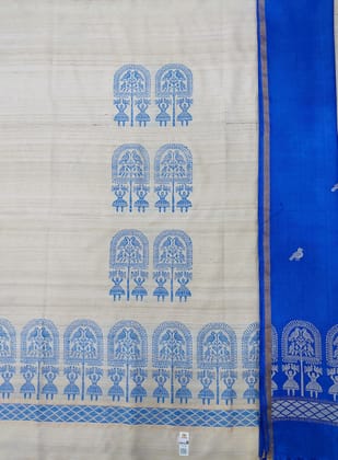 Handloom  Silk Salwar Suit  And Dupatta Set