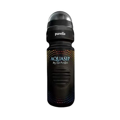 Purella Aquasip Black Sipper (750 ml)