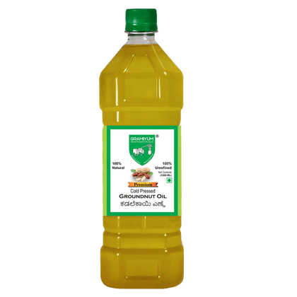 Groundnut Oil (Cold Pressed) - 1 Litre