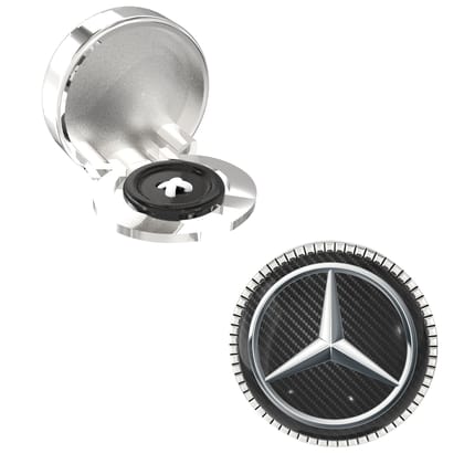 The Smart Buttons -  Shirt Button Cover Cufflinks for Men - Mercedes-Benz Style