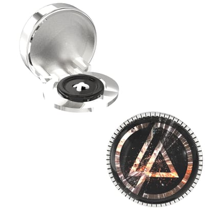 The Smart Buttons -  Shirt Button Cover Cufflinks for Men - Linkin Park Style