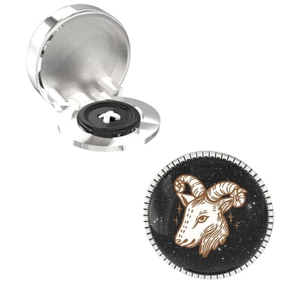 The Smart Buttons -  Shirt Button Cover Cufflinks for Men - Aries Style