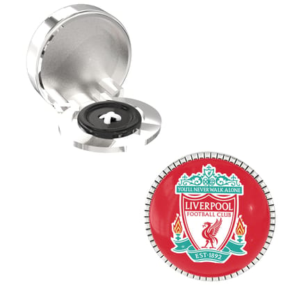 The Smart Buttons -  Shirt Button Cover Cufflinks for Men - Liverpool FC Style