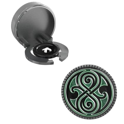 The Smart Buttons -  Shirt Button Cover Cufflinks for Men - Celtic Shield Design Pattern