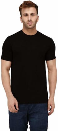 Manmauzee Cotton BLACK T shirts