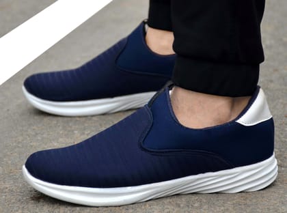 Lightweight Fabric Slip Ons Casual Shoes for Men