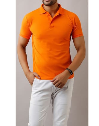 Men's Regular Fit Polo Neck Half Sleeve Solid Casual T-Shirt | Polo T-Shirt for Men