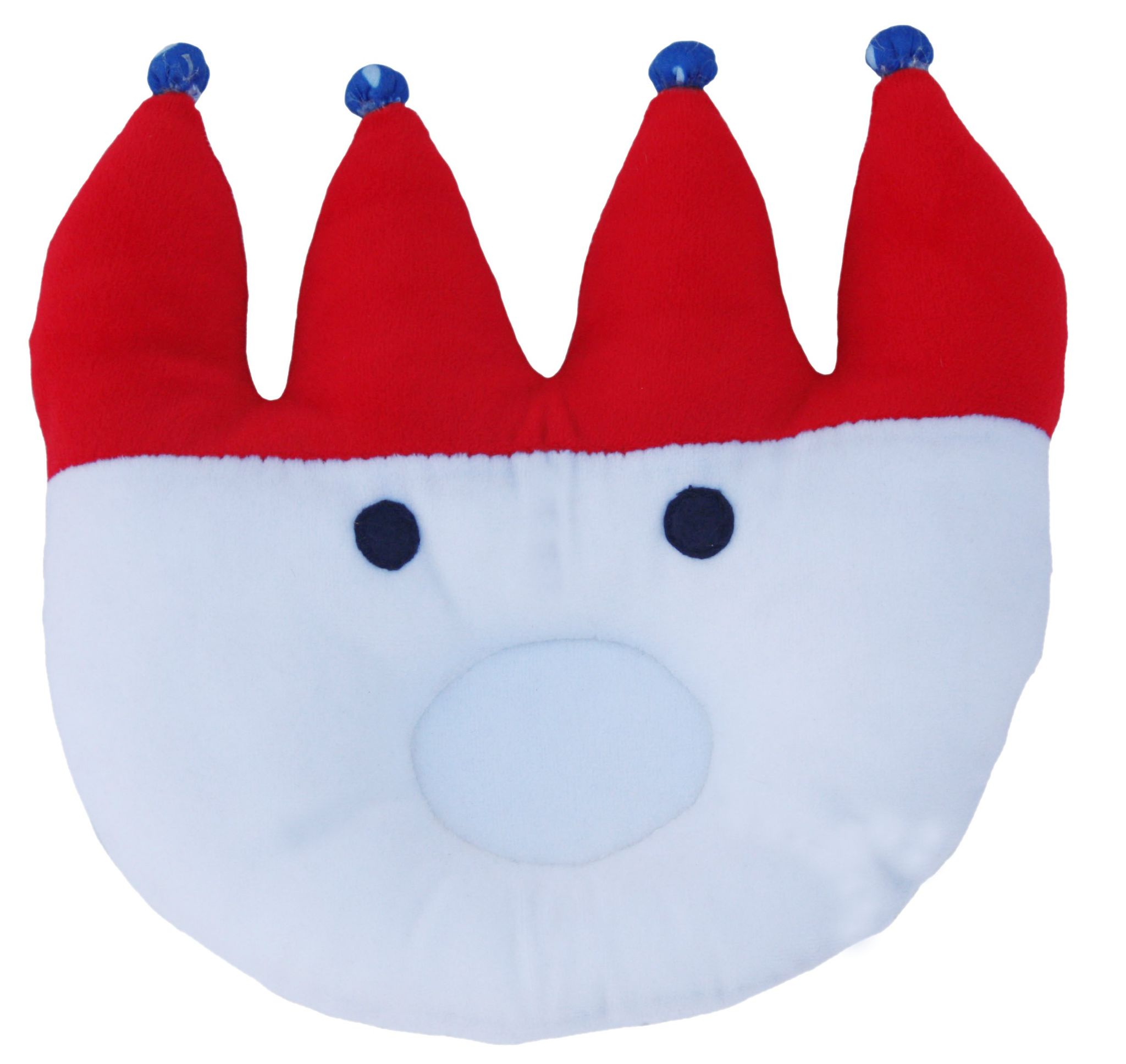 Amardeep Baby Stuffed Toy Red Crown Baby Pillow 23 * 22cms