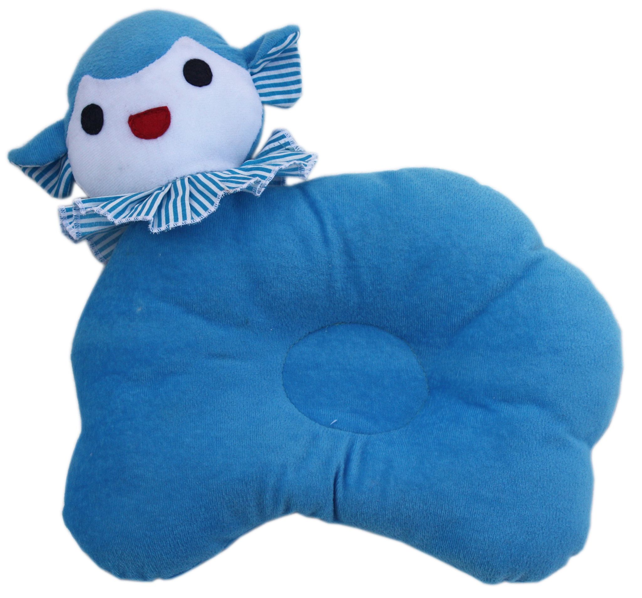 Amardeep Baby Stuffed Toy Blue Goat Baby Pillow 28 * 29cms