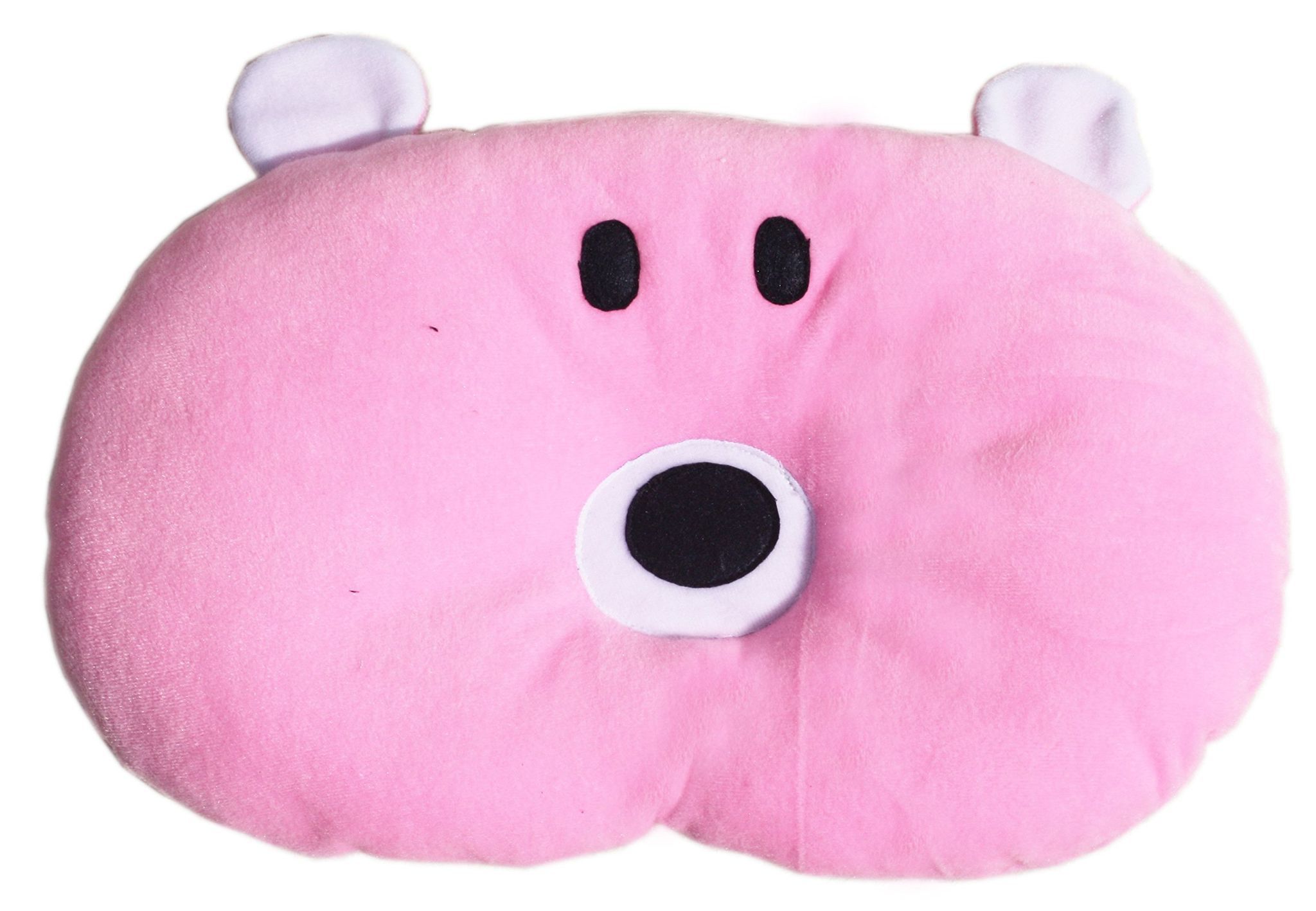 Amardeep Baby Stuffed Toy Teddy Baby Pillow 22 * 19cms Pink/White