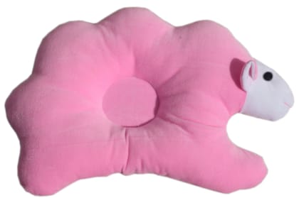 Amardeep Baby Stuffed Toy Pink Sheep Baby Pillow 32 * 22cms