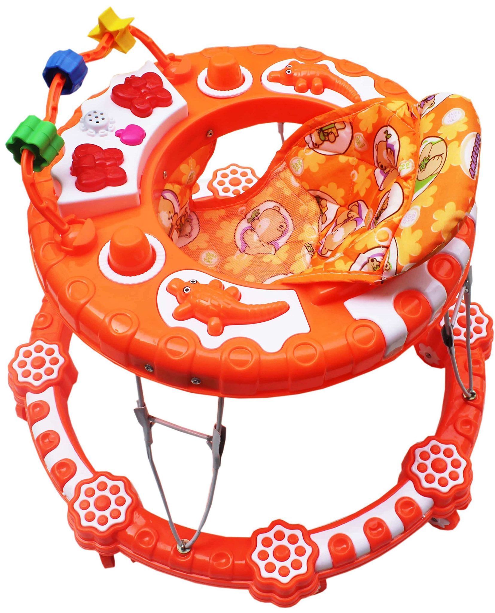 Amardeep Baby Walker Supreme 6+ Months (Orange)