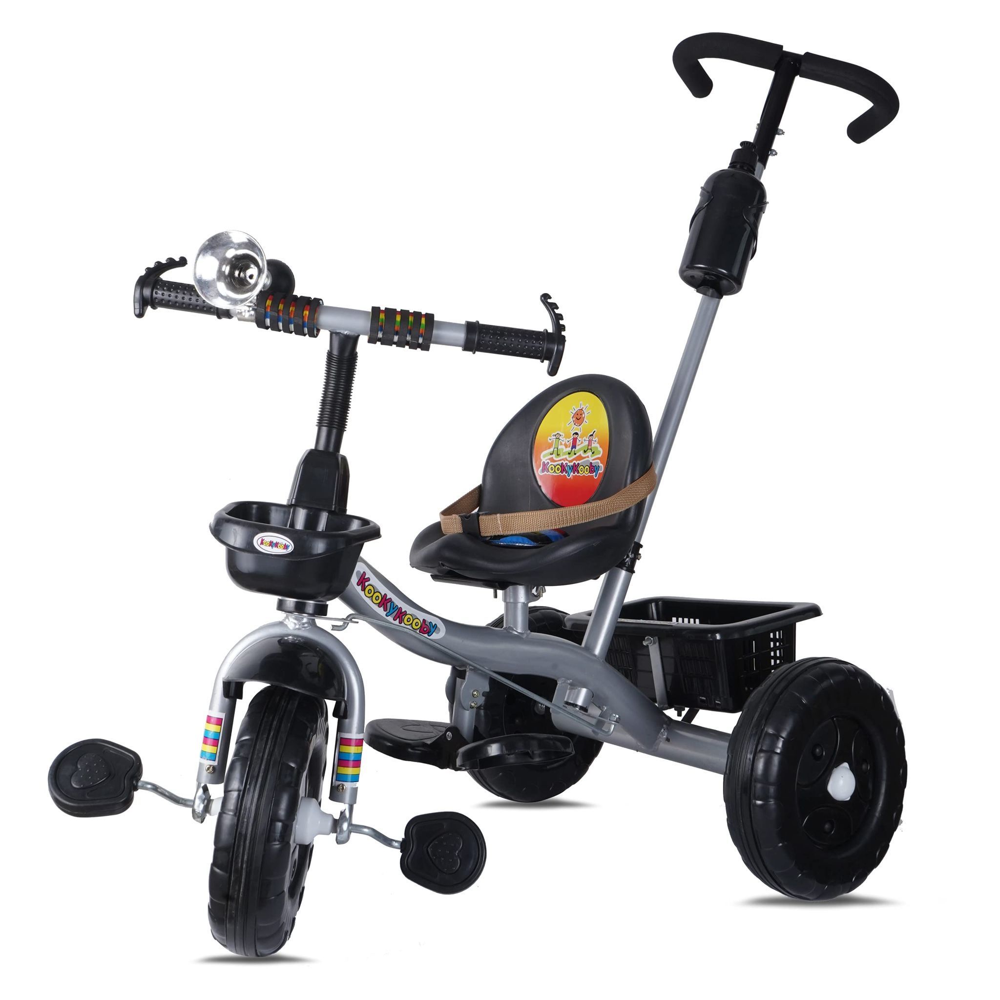 Baby Tricycle Mishika 2in1 Silver 3-6 yrs