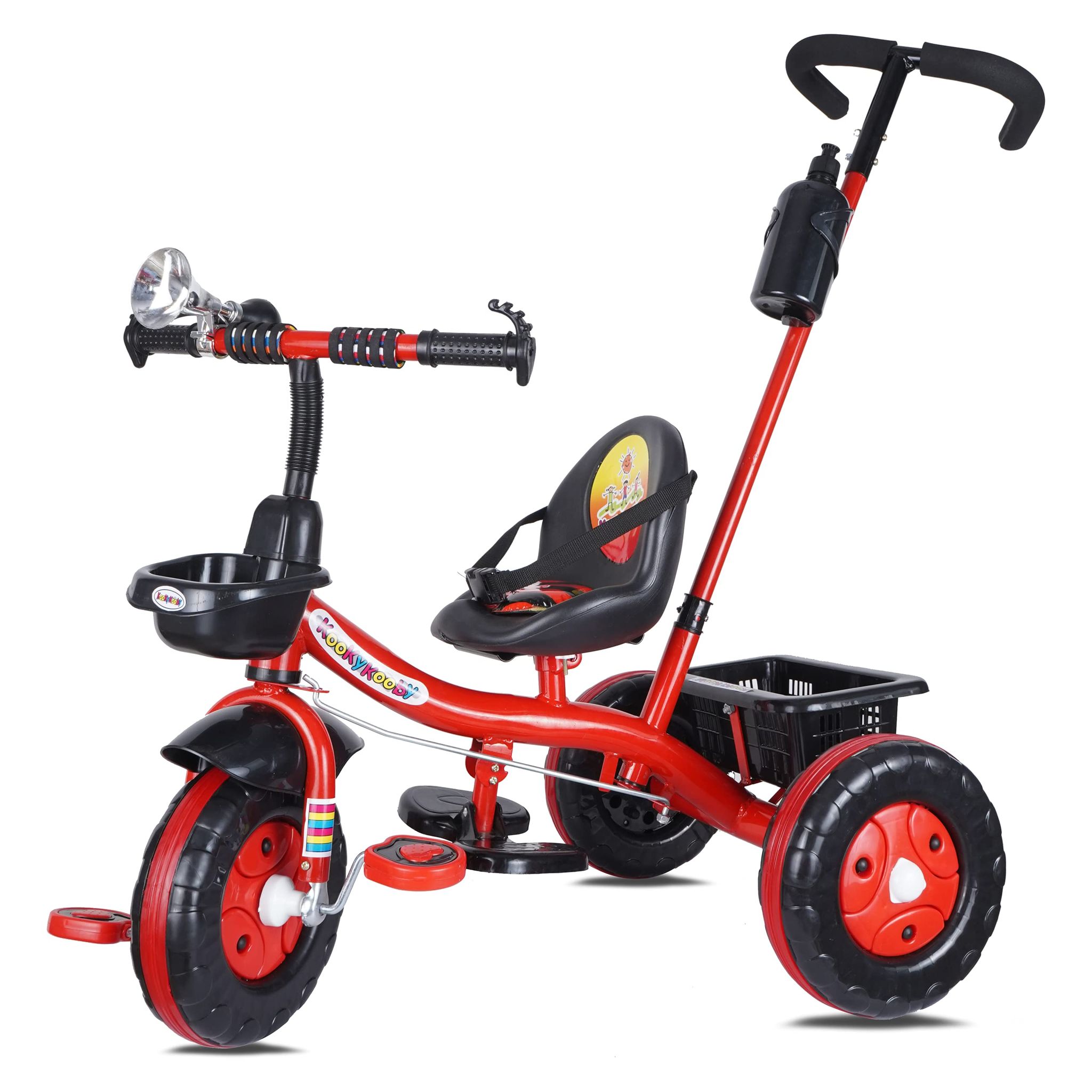 Baby Tricycle Mishika 2in1 Red 3-6 yrs