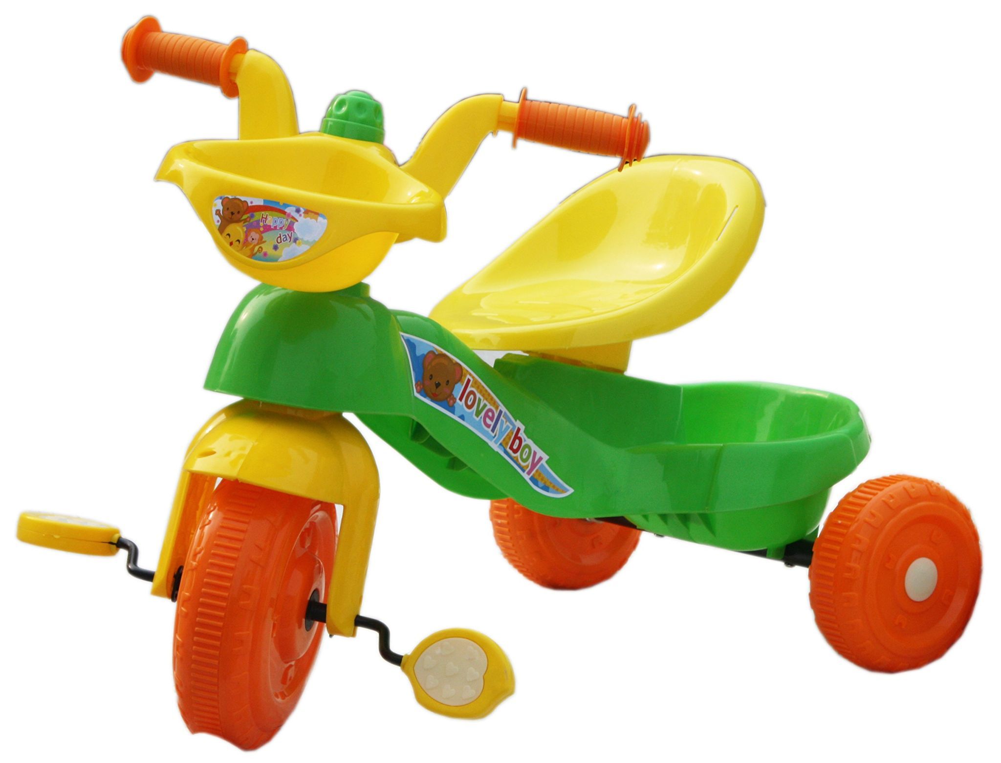 Amardeep Baby Tricycle Lovely Model 2 5 Years Green