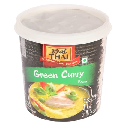 Real Thai Green Curry Paste 1 Kg Pet Jar