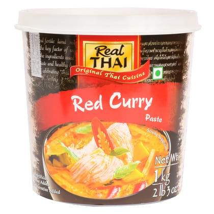 Real Thai Red Curry Paste 1 Kg Pet Jar