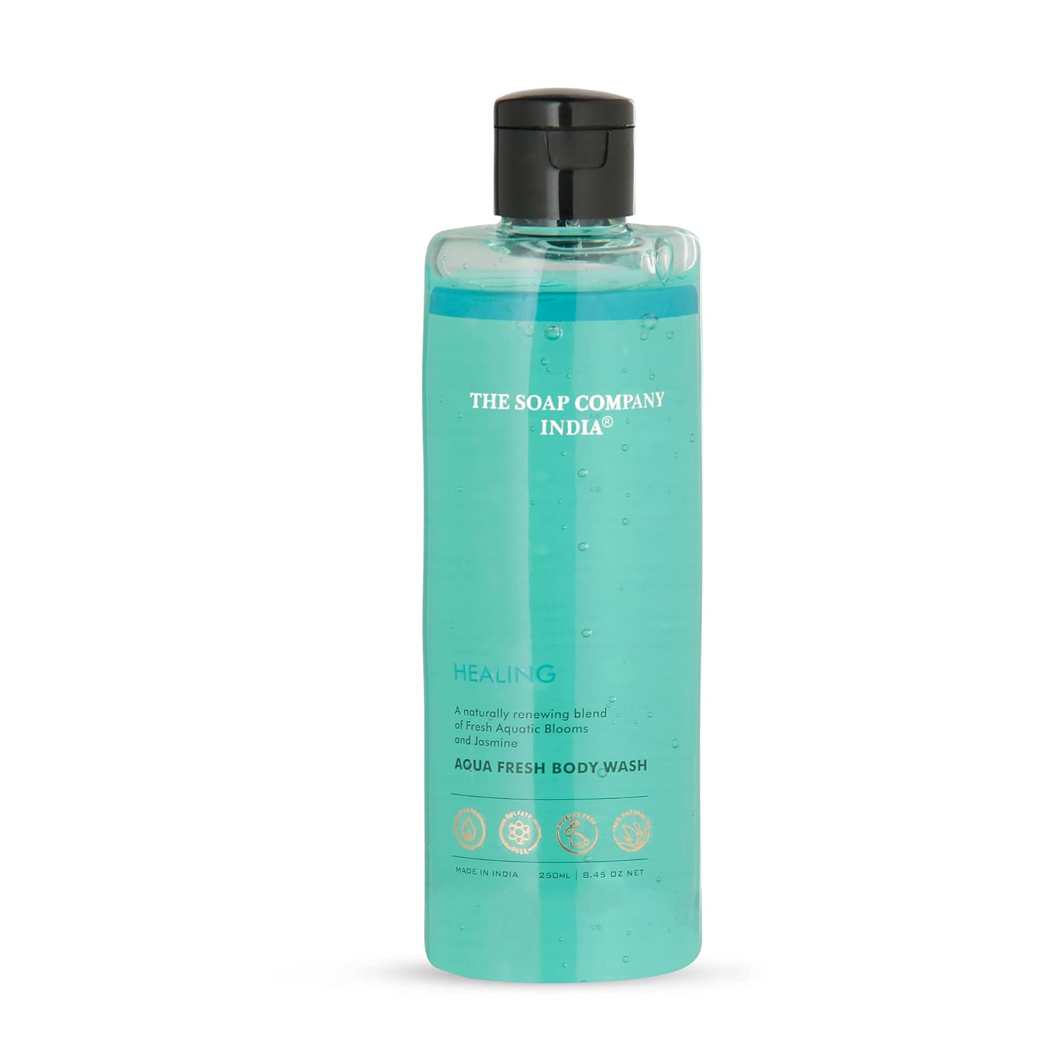 Aqua Fresh Body Wash - HEALING Body Wash - Sulphate Free, Paraben Free, Eco Friendly - 250 ML