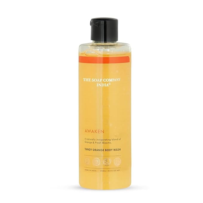 Tangy Orange Body Wash - AWAKEN Body Wash - Sulphate Free, Paraben Free, Eco Friendly - 250 ML